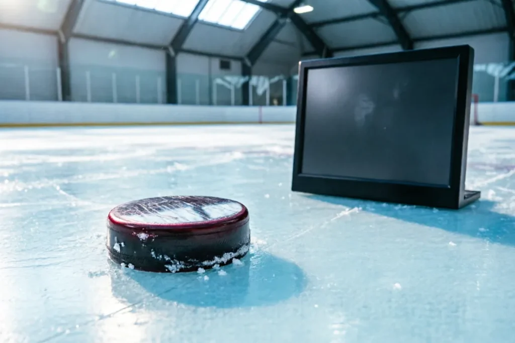 Hero photograph for the article “How Technology Advances Ice Hockey Officiating and Fairness”