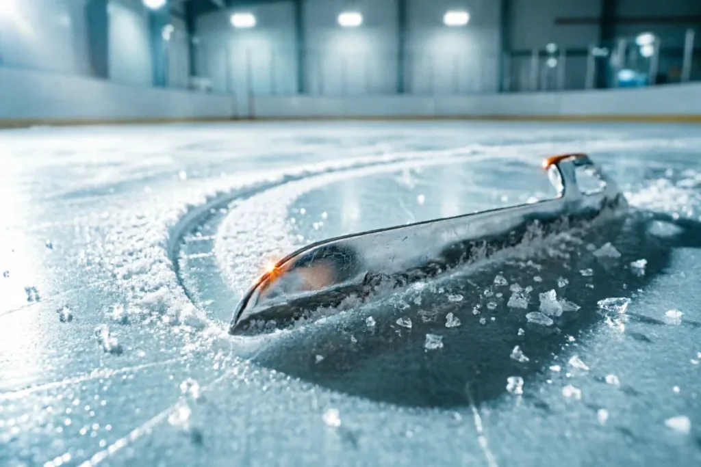 Hero illustration for the article “The Dynamics of Edge Control in Figure Skating Blades”