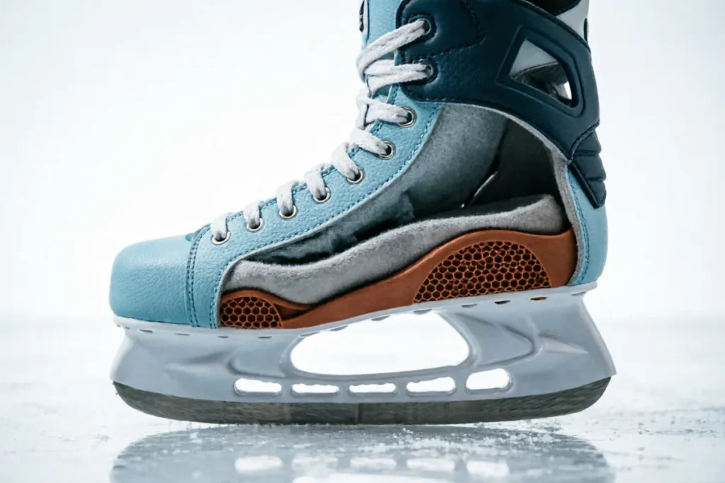 Hero photograph for the article “When Does Arch Support Help or Hurt in Hockey Skates?”