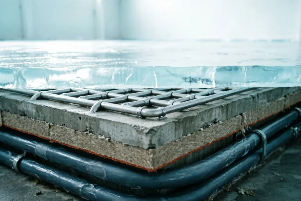 Hero photograph for the article “Wintersport Ice: How Rink Refrigeration Works”