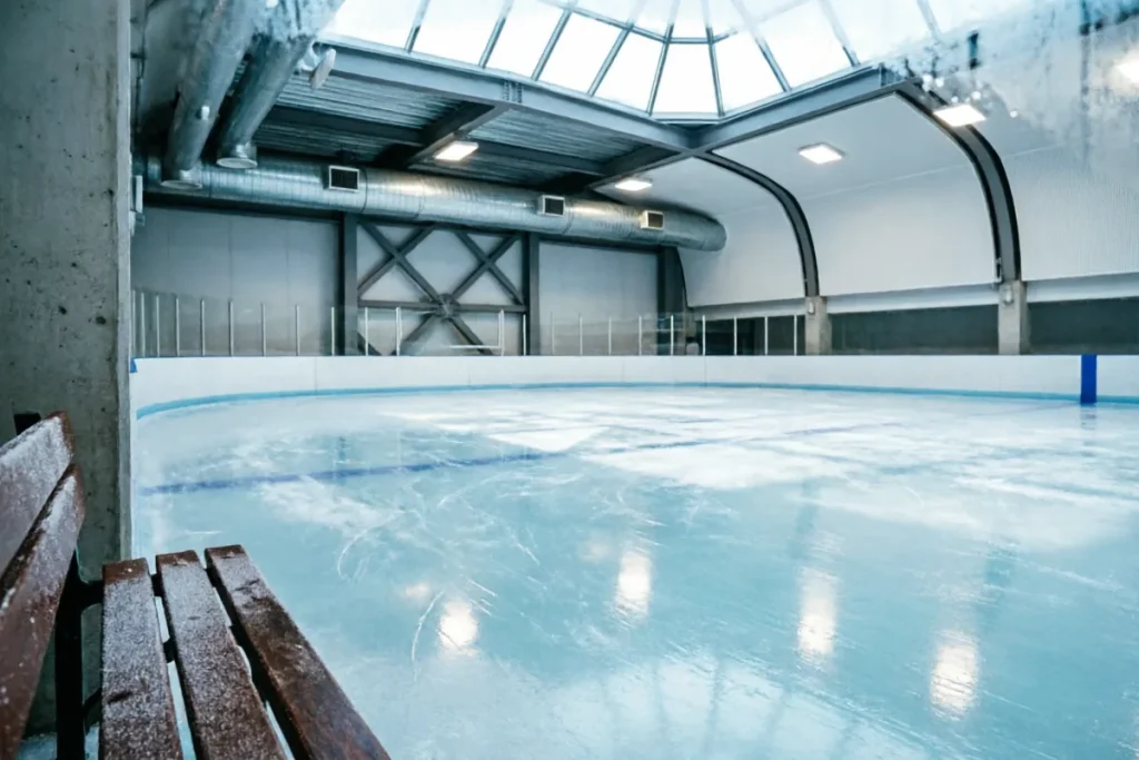 Hero photograph for the article “Why Indoor Ice Rinks Fog Up”