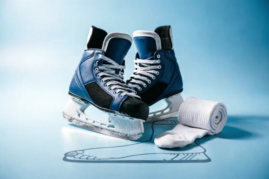 Hero photograph for the article “Youth Hockey Skates: Fit and Sizing for Parents”